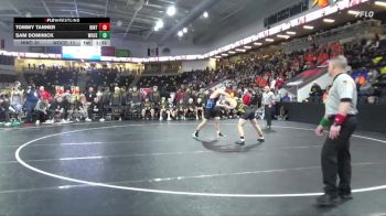 157 lbs Quarterfinal - Tommy Tanner, Hinton vs Sam Dominick, Woodbury Central