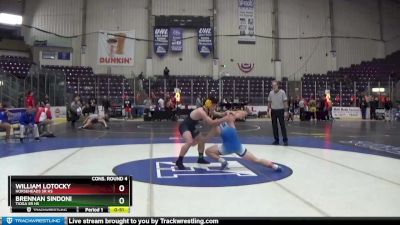 152 lbs Cons. Round 4 - William Lotocky, Horseheads Sr HS vs Brennan Sindoni, Tioga Sr HS