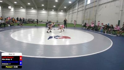 105 lbs Lydia Bagley, New Jersey vs Dalani Hornbuckle, Arkansas