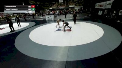 84 lbs Champ. Rd Of 16 - Masten Felix, Poway Wrestling vs Liam Murphy, Reign Wrestling Club