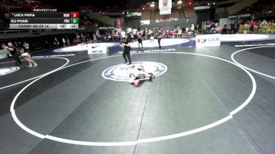 80 lbs Champ. Rd Of 16 - Eli Pham, Pinedale Wrestling Club vs Luca Pavia, Monster Garage Wrestling