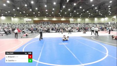 116 lbs Semifinal - Lucas Bidgood, Alpha Dawg vs Raymond Castillo, Bay Area Dragons