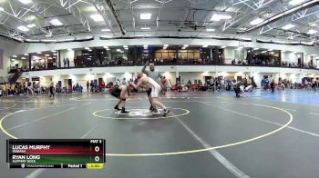 157 Freshman/Soph Cons. Semi - Lucas Murphy, Wabash vs Ryan Long, Slippery Rock