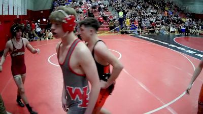 139 lbs Cons. Round 1 - Wyatt Myers, Westmont Hilltop Hs vs Marcus Meredith, Corry Area Hs