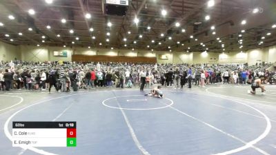 62 lbs Consi Of 8 #1 - Chase Cole, Elko WC vs Easton Emigh, Top Fuelers WC