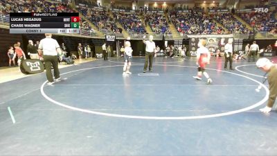 95 lbs Consy 1 - Lucas Hegadus, North Star vs Chase Wagner, Shikellamy