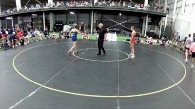 120 lbs MacKenzie Harris, Texas Blue vs Alyssa Salemie, Missouri