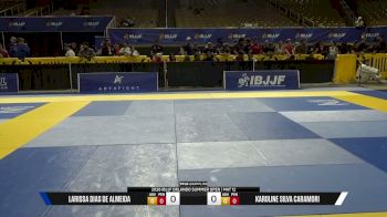 Karoline Silva Caramori vs Larissa Dias De Almeida 2026 IBJJF Orlando Summer Open