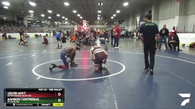 133 lbs 3rd Place Match - Kamron Contreras, St Louis WC vs Jacob Hoyt, Eaton Rapids Youth WC