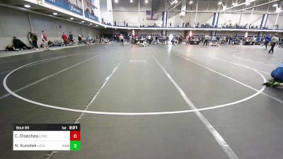 165 lbs Round Of 64 - Charlie Olaechea, Long Island vs Nick Kunstek, Lock Haven-Unattached