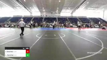 136 lbs Consi Of 8 #2 - Isabella Sanchez, Team Quest vs Leticia Sanchez, Northview