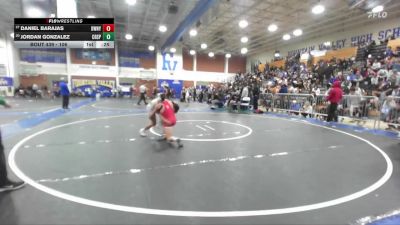 106 lbs Cons. Round 3 - Jordan Gonzalez, Crespi vs Daniel Barajas, Downey