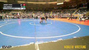 115 lbs Consi Of 8 #1 - Jeremy Lynch, Mat Demon Wrestling Club vs Adin Wessley, Kansas Young Guns
