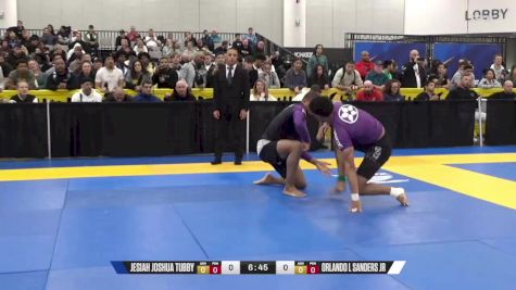 Orlando L Sanders Jr vs Jesiah Joshua Tubby 2024 World IBJJF Jiu-Jitsu No-Gi Championship