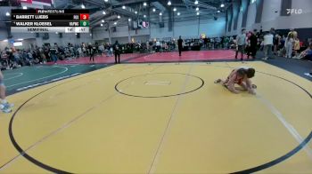 85 lbs Semifinal - Barrett Luebs, Boneyard Wrestling Academy vs Walker Kloesel, Heart And Pride Wrestling Club