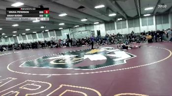 115 lbs Champ. Round 2 - Eruka Peterson, Walsenburg vs Aniah Bueno, Denver North