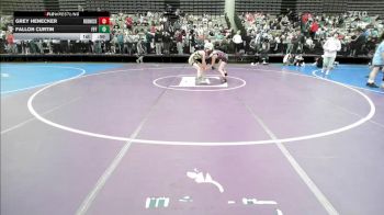 112 lbs 2nd Place - Grey Henecker, RedNose Wrestling School vs Fallon Curtin, Frezzo's Fight Factory