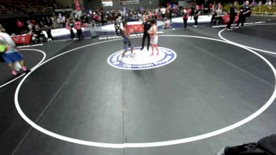 135 lbs 1st Place Match - Carlos Gabriel Hernandez, Manteca Cobras Wrestling Club vs Jaguar Madyun, Bay Area Dragons Wrestling Center
