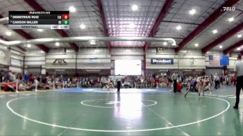 132 lbs Semifinal - Carson Miller, Spring Creek vs Demetrius Ruiz, Elko