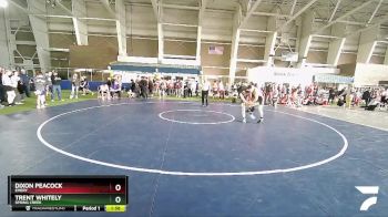 126 lbs Champ. Round 1 - Dixon Peacock, Emery vs Trent Whitely, Spring Creek