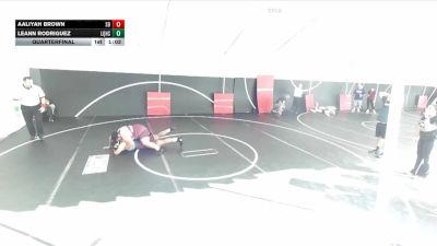 235 lbs Quarterfinal - Leann Rodriguez, La Quinta High School vs Aaliyah Brown, SoCal Bears