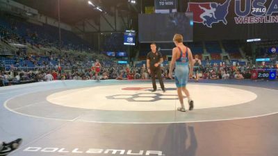 100 lbs Semis - AJ Woerpel, WI vs Wyatt Dannegger, MO