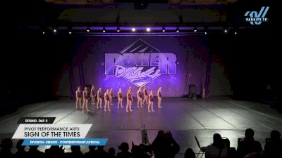 Pivot Performance Arts - Sign of the Times [2025 Senior - Contemporary/Lyrical Day 2] 2025 Power Dance Grand Nationals