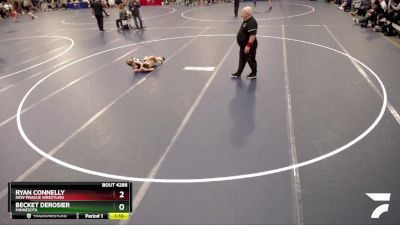 70 lbs Cons. Round 4 - Becket DeRosier, Minnesota vs Ryan Connelly, New Prague Wrestling