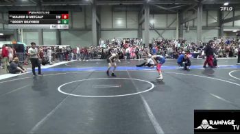 100 lbs Cons. Round 1 - Walker D Metcalf, The Best Wrestler vs Brody Braymer, Great Bend