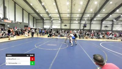 132 lbs Consi Of 4 - Jameson Bradford, Lake Stevens WC vs Eian Schwecke, Lewiston WC