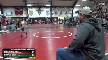 Quarterfinal - Cade Knustrom, Fort Madison Wrestling Club vs Kaydence Gail, Keokuk Kids Wrestling Club