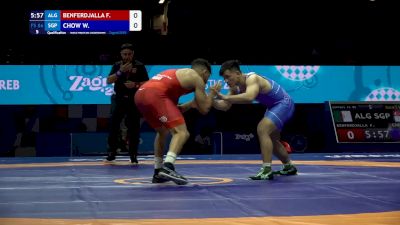 86 kg Qualif. - Fateh Benferdjallah, Algeria vs Weng Luen Gary Chow, Singapore