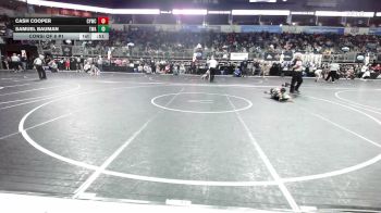 49 lbs Consi Of 8 #1 - Cash Cooper, Cywc vs Samuel Bauman, Twa