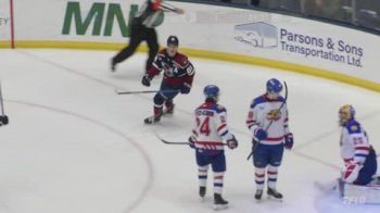 Justin Larose Scores To Get Newfoundland Back Into The Game Vs. Moncton