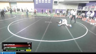 152 lbs Cons. Round 2 - Colton Loween, MN vs Dane Spencer, WI