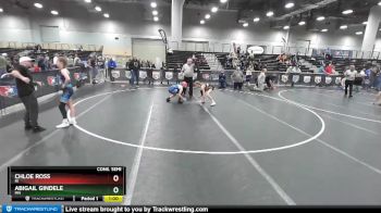 101 lbs Cons. Semi - Abigail Gindele, MN vs Chloe Ross, RI