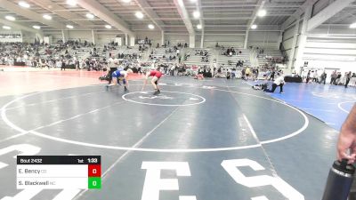 152 lbs Round Of 32 - Eli Bency, CO vs Styler Blackwell, NC