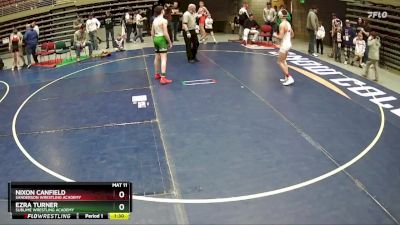 118 lbs Semifinal - Nixon Canfield, Sanderson Wrestling Academy vs Ezra Turner, Sublime Wrestling Academy