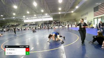 132 lbs Cons. Round 3 - Hunter McBride, Ridgeline vs Rowan Miller, Rocky Mountain Wrestling Acade