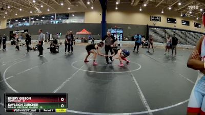 127 lbs Round 1 - Emery Gibson, Unattached vs Kayleigh Zurcher, Pit Bull Wrestling Academy