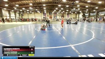 140 lbs Rd# 5- 3:45pm Friday Final Pool - Kameron Roberts, Iowa Black vs Mason Savidan, Aggression Legionaries