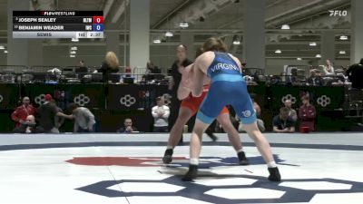 74 lbs Semis - Joseph Sealey, NLWC/TMWC vs Benjamin Weader, Integrity Wrestling Club