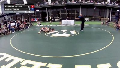 120 lbs Alexandra Stiltner, Michigan Blue vs Kimberly Olaeta, New York