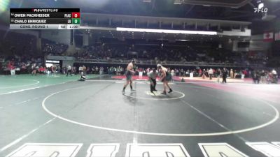 190 lbs Cons. Round 1 - Chalo Enriquez, Liberty Ranch vs Owen Packheiser, Placer