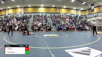 100 lbs. 3rd Place Match - Taylor Reiter, Timberland vs Lilly Mccollum, Eureka