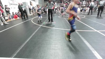 52 lbs Semifinal - Reno Ramos, Team Tulsa Wrestling Club vs Levi Hughart, Raw Wrestling Club