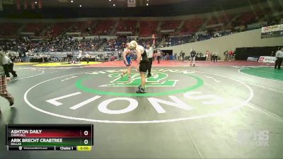 5A-215 lbs Cons. Round 2 - Ashton Daily, Churchill vs Arik Brecht Crabtree, Dallas