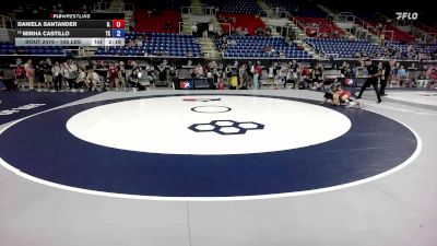 105 lbs Cons. Rd Of 32 - Daniela Santander, IL vs Minha Castillo, TX