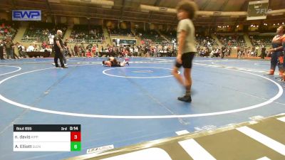 130 lbs Final - Layla Brown, Viking Wrestling Club vs Kaedynce Kirkes, McAlester Youth Wrestling