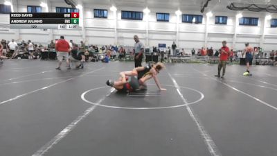 120 lbs Round 3 (4 Team) - Reed Davis, West Virginia Wild vs Andrew Juliano, Freakztyle Wrecking Crew